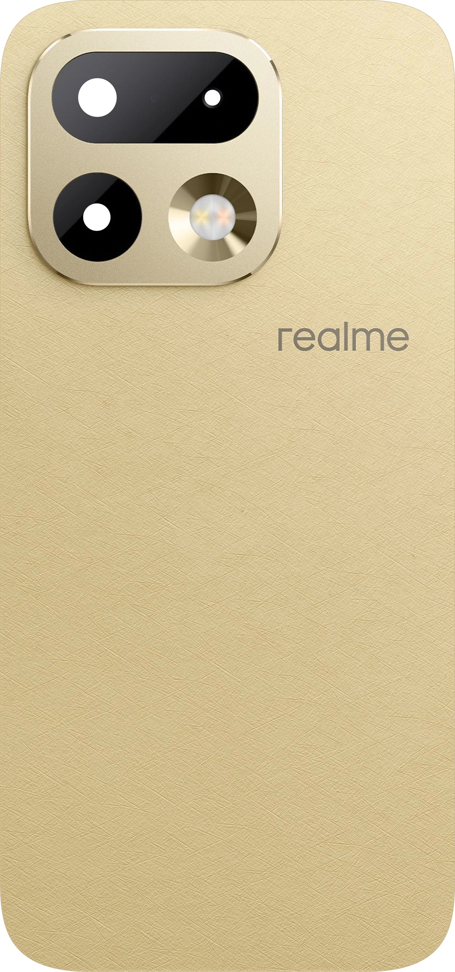 Капак на батерията Realme 16 Pro, Златист, Service Pack 621033000927