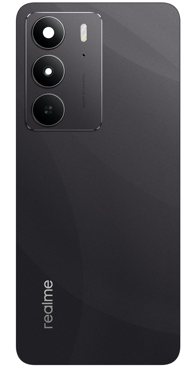 Капак на батерията Realme C75 4G, Черен (Storm Black), Сервизен пакет 621033000468