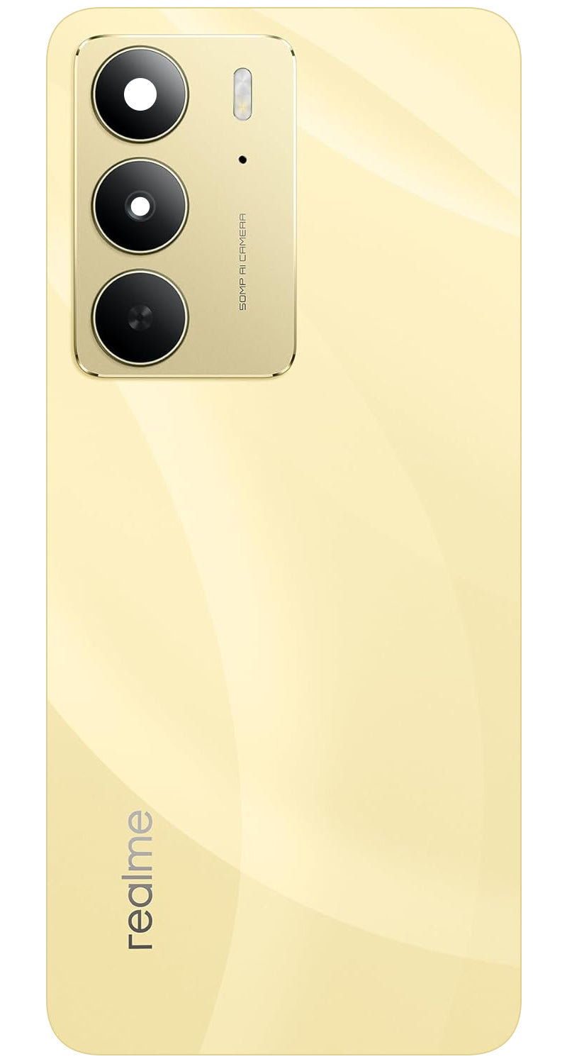 Капак на батерията Realme C75 4G, Златист (Lightning Gold), Сервизен пакет 621033000467