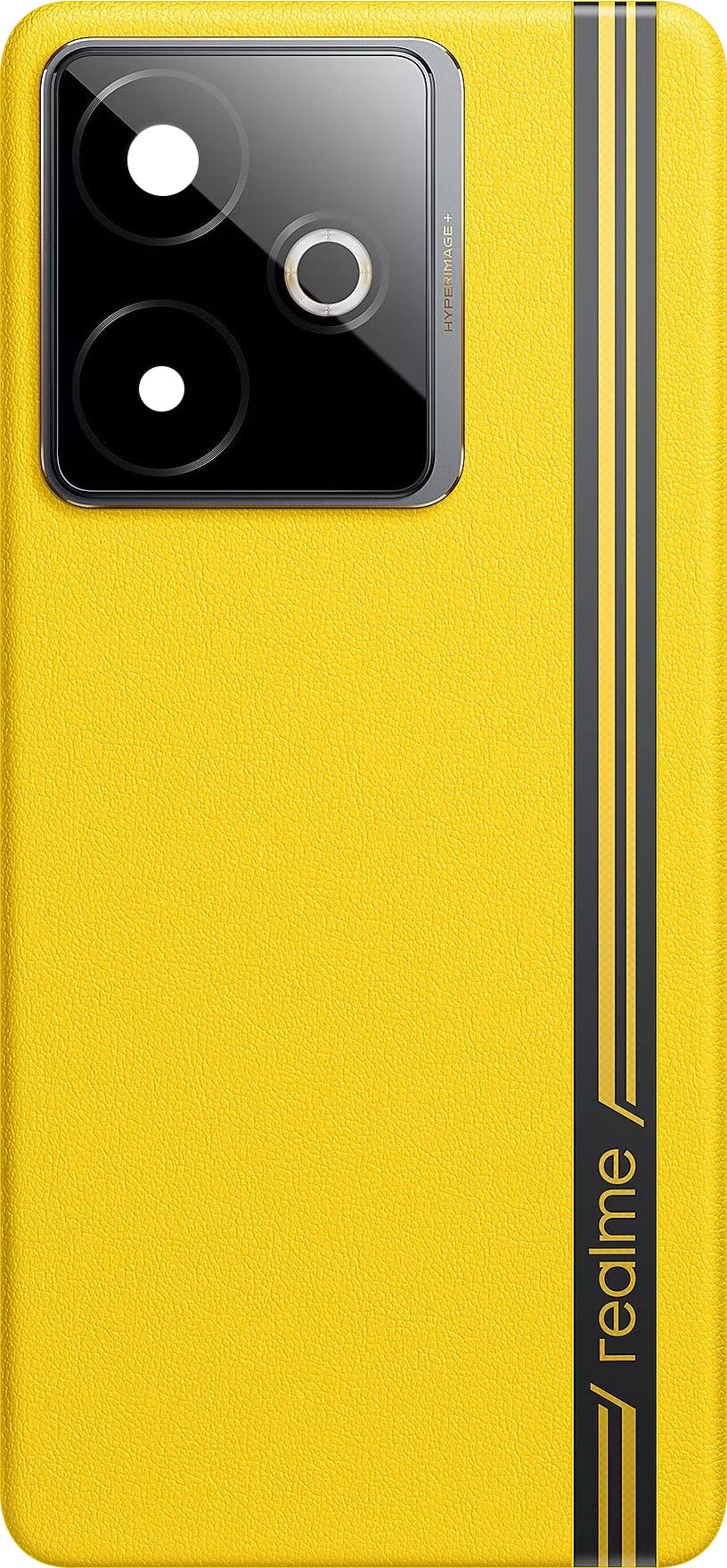 Капак на батерията Realme GT 7T, Жълт (Racing Yellow), Сервизен пакет 621033000634