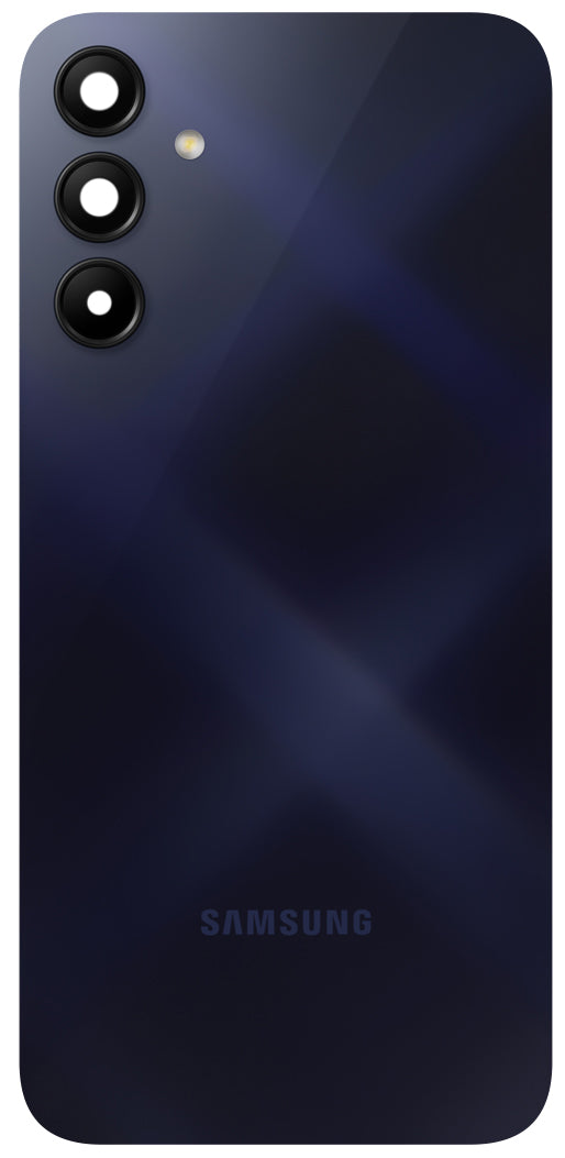 Капак за батерията Samsung Galaxy A15 A155, син (Brave Black), сменяем