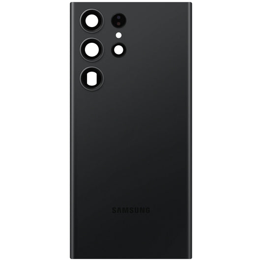 Капак за батерията Samsung Galaxy Galaxy S23 Ultra S918, черен (Phantom Black), сервизен пакет GH82-30400A