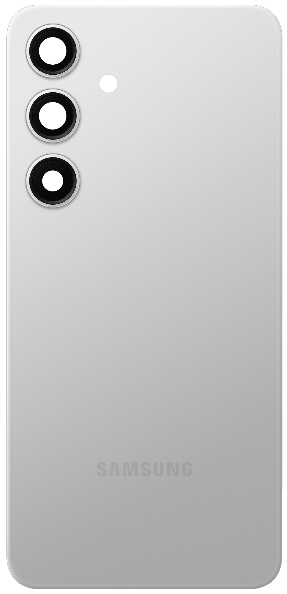 Капак на батерията Samsung Galaxy S24 S921, Сребрист (Marble Grey), Service Pack GH82-33101B