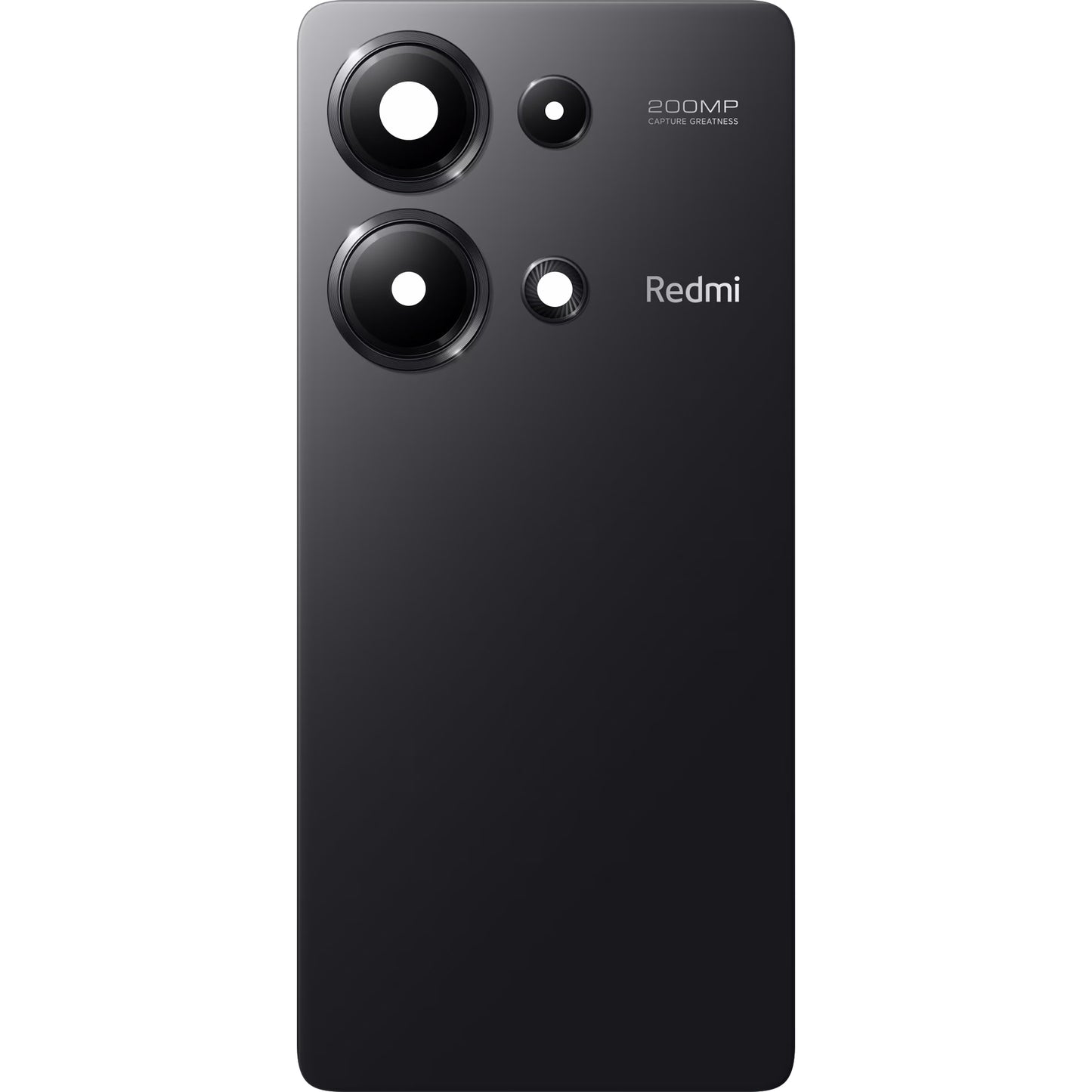 Капак за батерия Xiaomi Redmi Note 13 Pro 4G, черен (Midnight Black), сервизен пакет 56000700N600