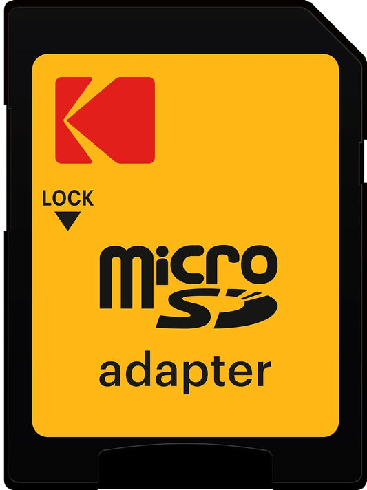 Карта памет microSDXC Kodak Ultra Performance, 128Gb, Клас 10 / UHS-1 U3, С адаптер EKMSDM128GXC10HPRK