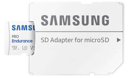 Карта памет microSDXC Samsung PRO Endurance, 128Gb, Клас 10 / UHS-1 U3, С адаптер MB-MJ128KA/EU