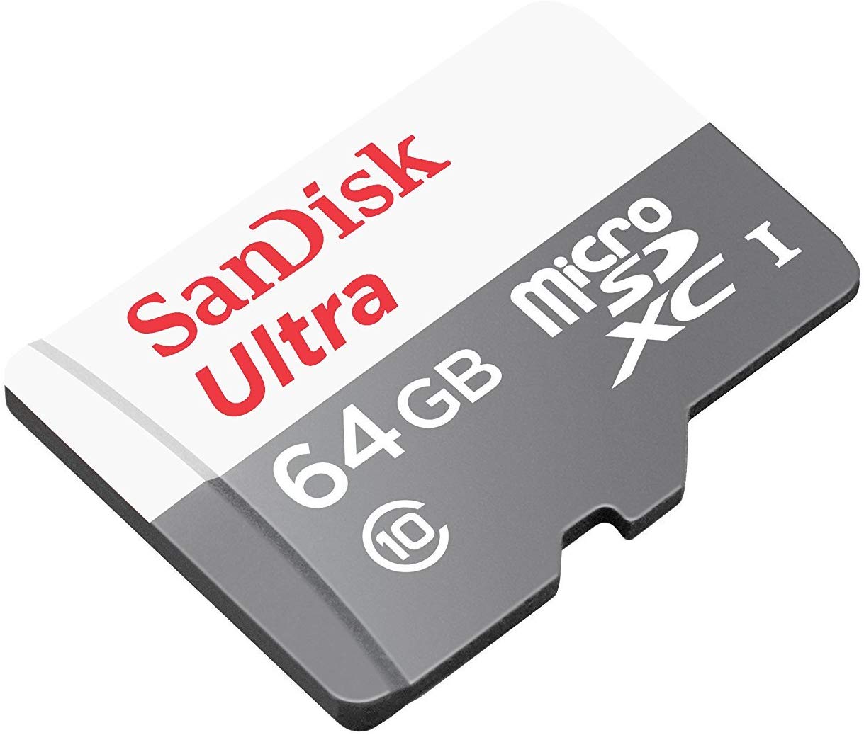 Карта памет microSDXC SanDisk Ultra, 64Gb, Клас 10 SDSQUNR-064G-GN3MN