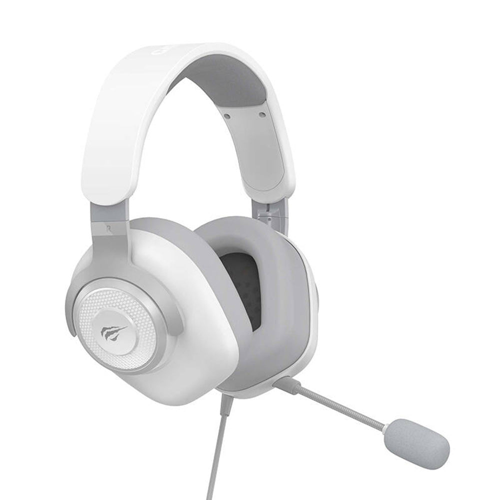 Слушалки за игри 3.5mm HAVIT H2230d, 1.8m, Бели