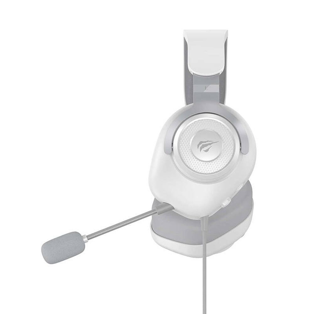Слушалки за игри 3.5mm HAVIT H2230d, 1.8m, Бели