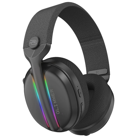 Слушалки за гейминг Proove Glimmer Wireless, RGB, BT / Wi-FI / Wired, Черни WHGL00022001