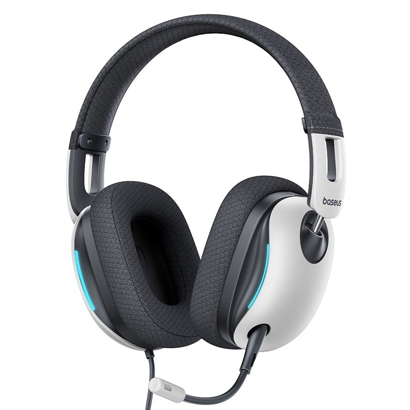 Геймърски слушалки USB Baseus GoPlay 1+ Max, Бели A00181003213-00