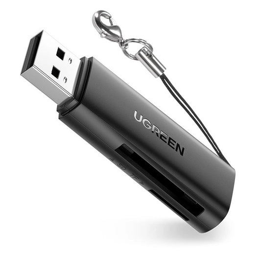 USB 3.0 четец за карти UGREEN CM264, SD - microSD, черен