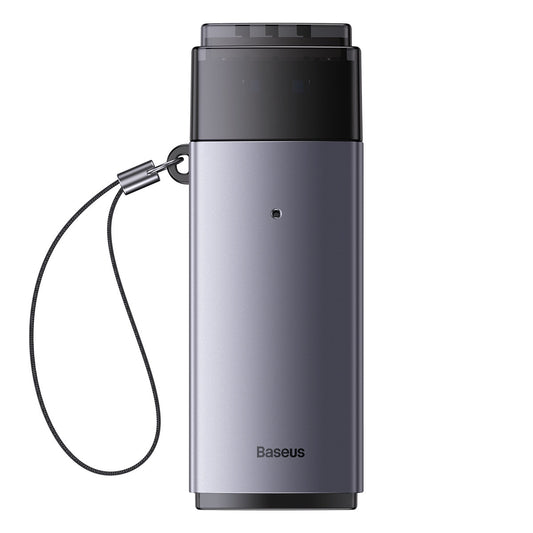 Baseus BS-OH069 USB четец за карти, SD - microSD, сив WKQX060013