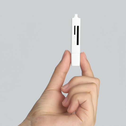 USB 3.0 четец за карти UGREEN CM104, SD - microSD, бял