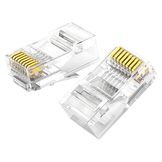 Мрежови конектор UGREEN NW120, RJ45, Cat6, комплект 100 броя