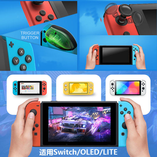 Контролер Techsuit THSWC за Nintendo Switch / Switch OLED / Switch Lite, Червено Синьо