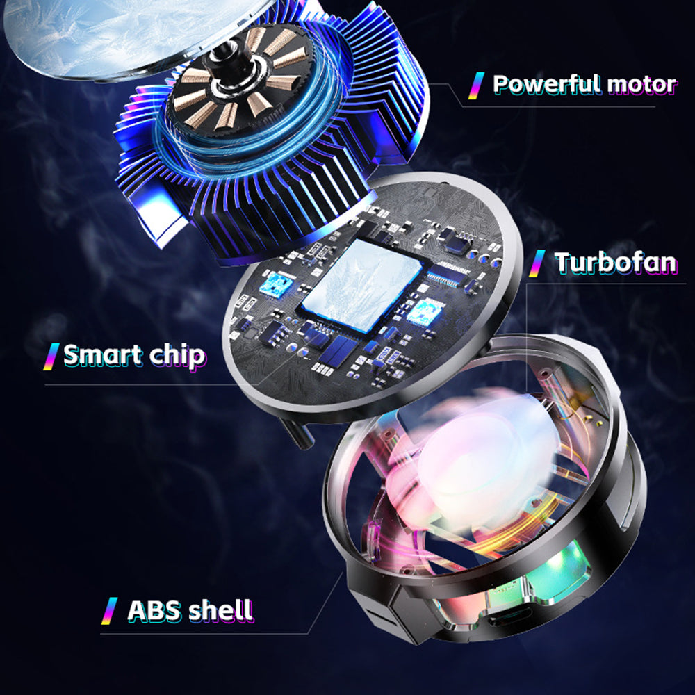 Охладител за гейминг телефон Techsuit P66, черен