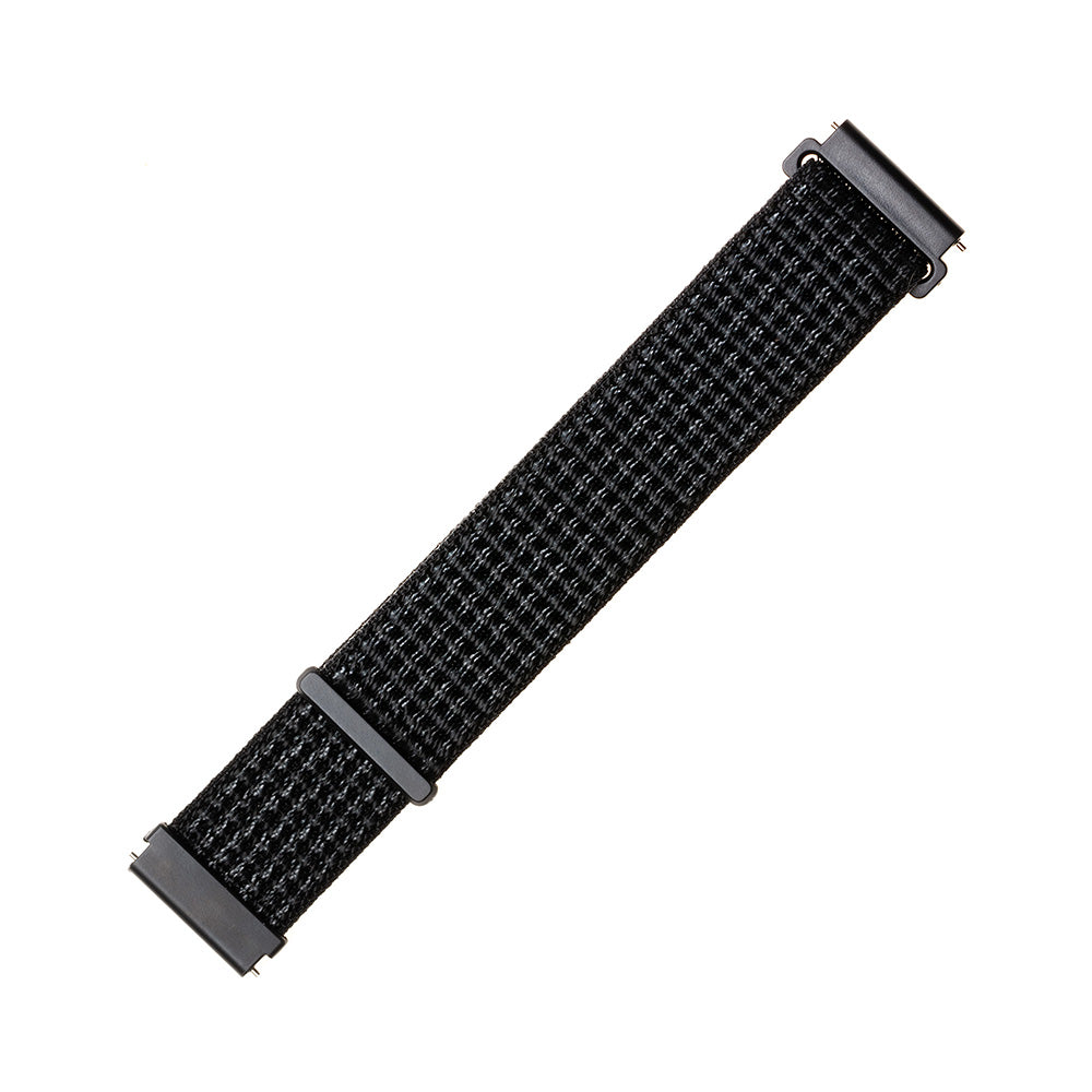 Каишка Fixed Nylon за Huawei Watch / Xiaomi Watch Series, 22mm, Мат Черна