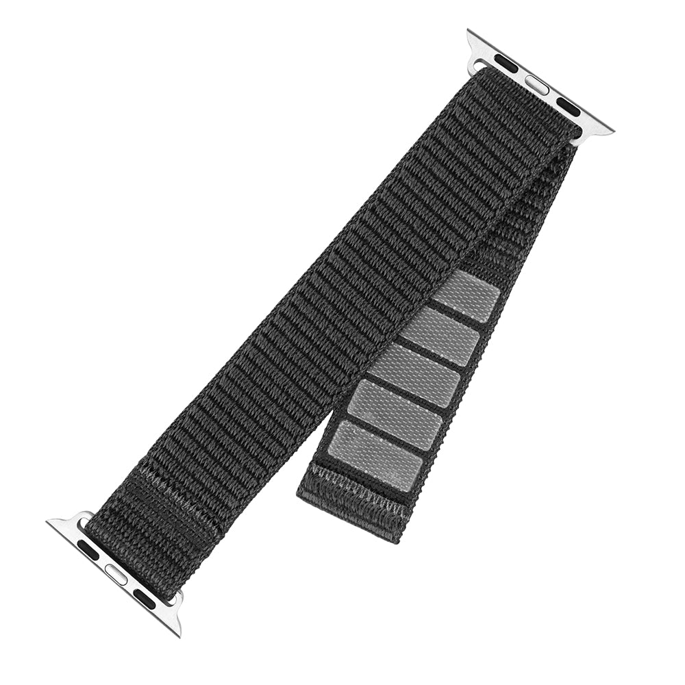 Каишка Fixed Nylon Sporty за Apple Watch 42mm / 41mm / 40mm / 38mm Series, Тъмно сива