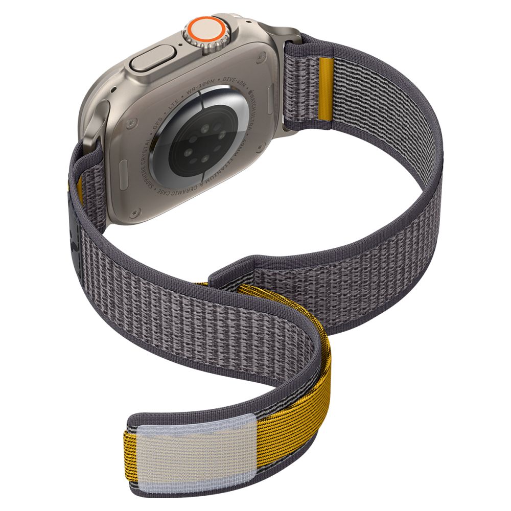 Каишка Spigen Athlex Air за Apple Watch 49mm / 46mm / 45mm / 44mm Series, Сива AMP09034