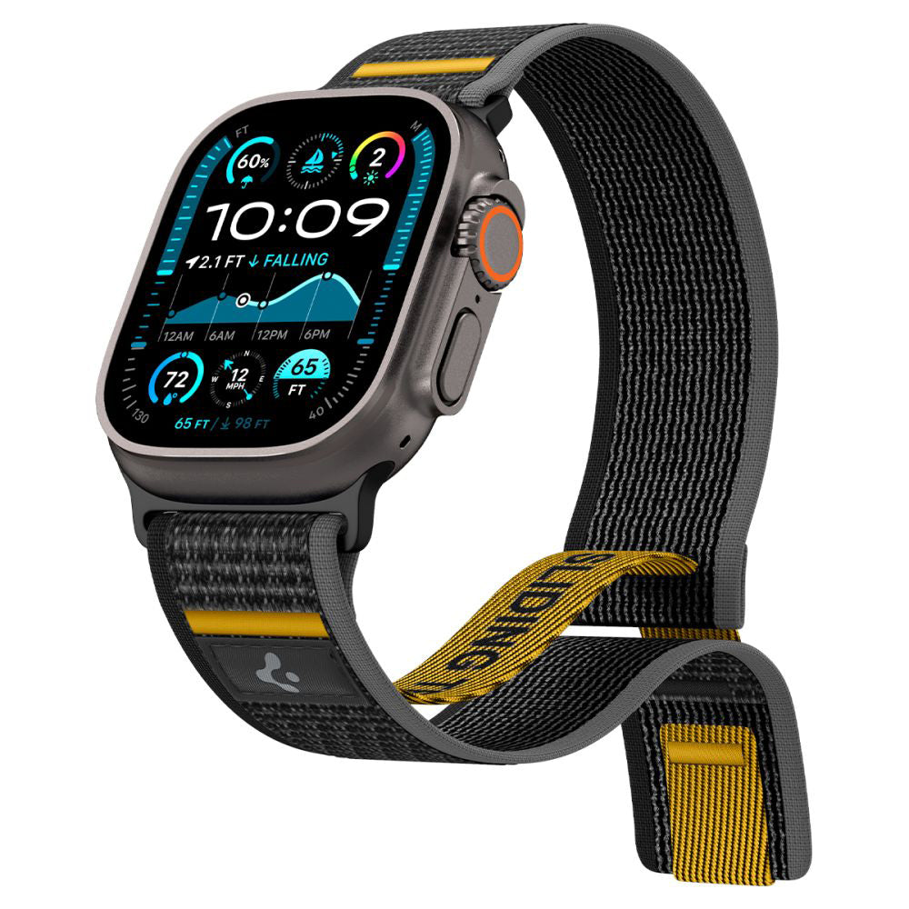 Каишка Spigen Athlex Air за Apple Watch 49mm / 46mm / 45mm / 44mm Series, Черна AMP09033