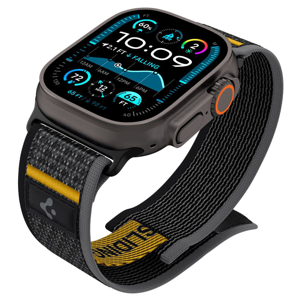 Каишка Spigen Athlex Air за Apple Watch 49mm / 46mm / 45mm / 44mm Series, Черна AMP09033
