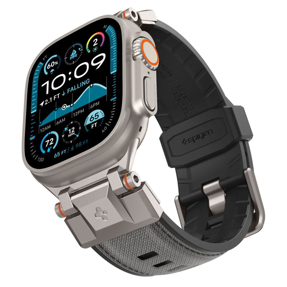 Каишка Spigen DuraPro Armor за Apple Watch 49mm / 46mm / 45mm / 44mm / 42mm Series, Сива AMP09104