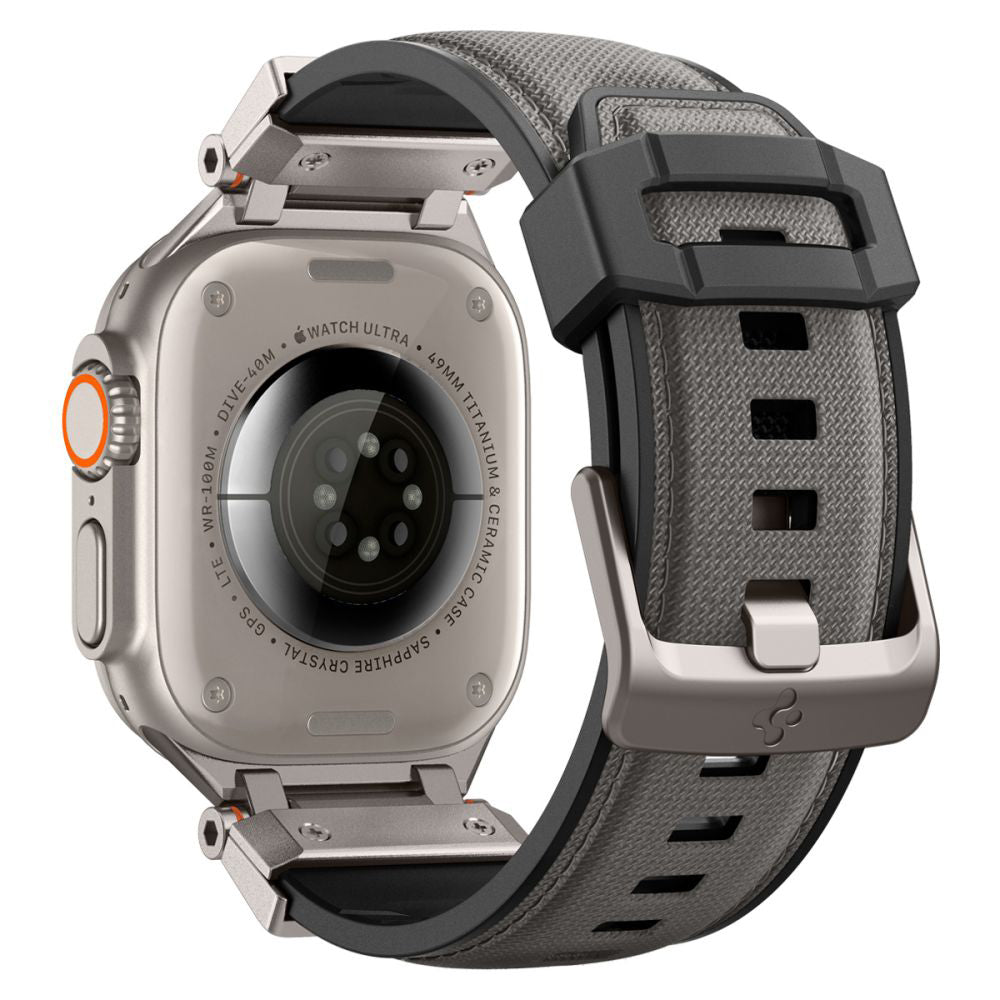 Каишка Spigen DuraPro Armor за Apple Watch 49mm / 46mm / 45mm / 44mm / 42mm Series, Сива AMP09104
