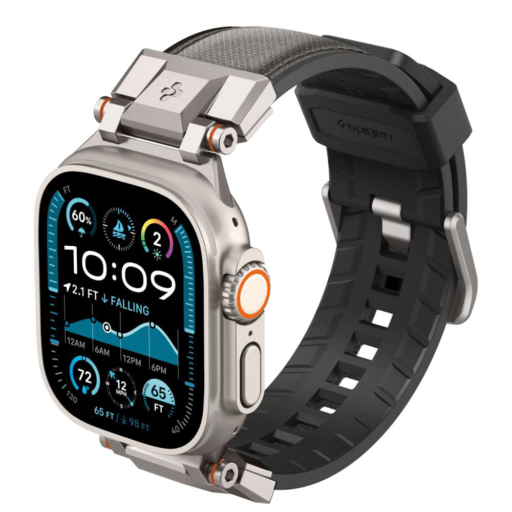 Каишка Spigen DuraPro Armor за Apple Watch 49mm / 46mm / 45mm / 44mm / 42mm Series, Сива AMP09104