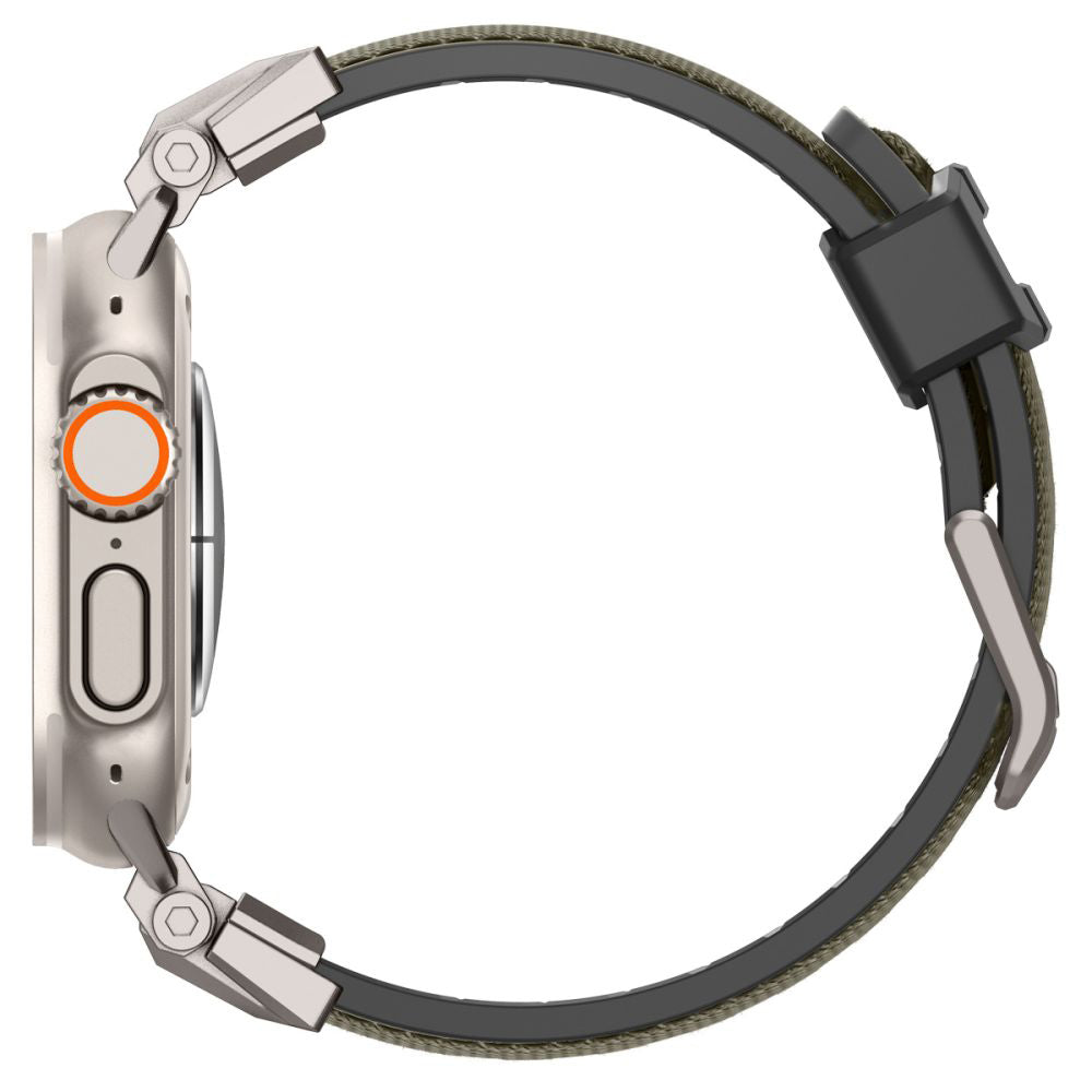Каишка Spigen DuraPro Armor за Apple Watch 49mm / 46mm / 45mm / 44mm / 42mm Series, зелена AMP09102