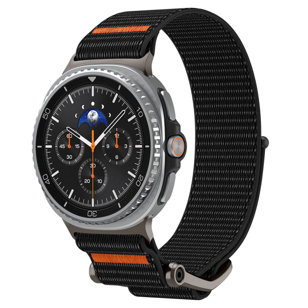Curea Spigen DuraPro Flex за Samsung Galaxy Watch8 / Watch8 Classic Series, Черна AMP10116