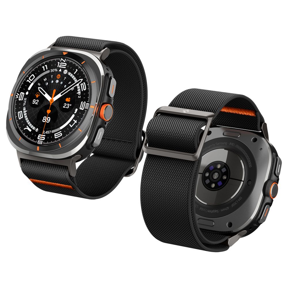 Каишка Spigen Fit Lite за Samsung Galaxy Watch Ultra, Черна AMP08772