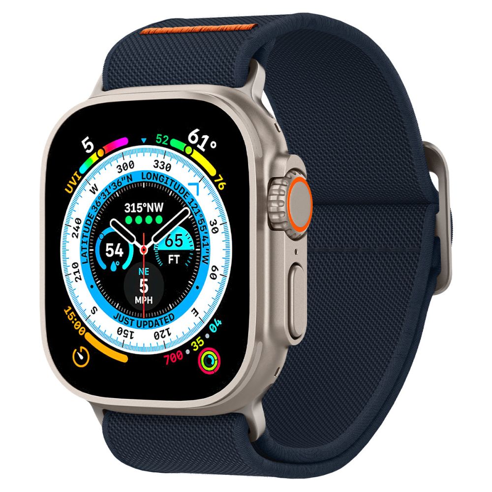 Каишка Spigen Fit Lite Ultra за Apple Watch 49mm / 46mm / 45mm / 44mm / 42mm Series, Тъмносиня AMP05984