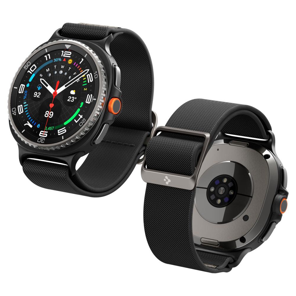 Каишка Spigen Lite Fit за Samsung Galaxy Watch8 / Watch8 Classic Series, Черна AMP10117