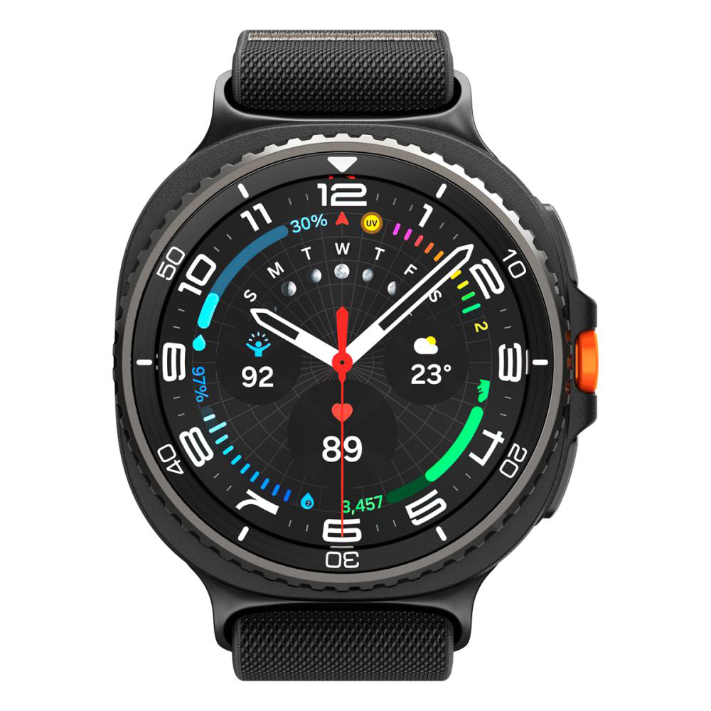 Каишка Spigen Lite Fit за Samsung Galaxy Watch8 / Watch8 Classic Series, Черна AMP10117