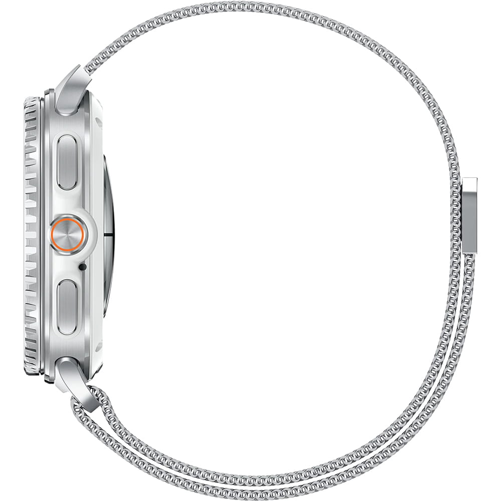 Каишка Spigen Metal Fit за Samsung Galaxy Watch9 / Watch8 / Watch8 Classic Series, Сребриста AMP10121