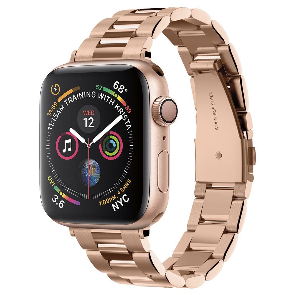 Каишка Spigen Modern Fit за Apple Watch 42mm / 41mm / 40mm / 38mm Series, Розово Злато 061MP25944