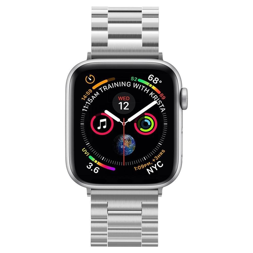Каишка Spigen Modern Fit за Apple Watch 49mm / 46mm / 45mm / 44mm / 42mm Series, Сребриста 062MP25404