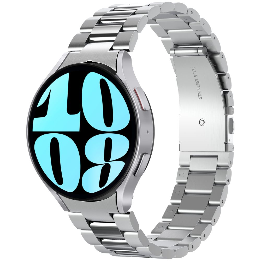 Каишка Spigen Modern Fit за Samsung Galaxy Watch6 44mm, Сребриста AMP06498