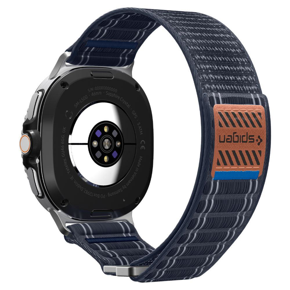 Каишка Spigen WBF0 за Samsung Galaxy Watch8 / Watch8 Classic Series, Тъмносиня