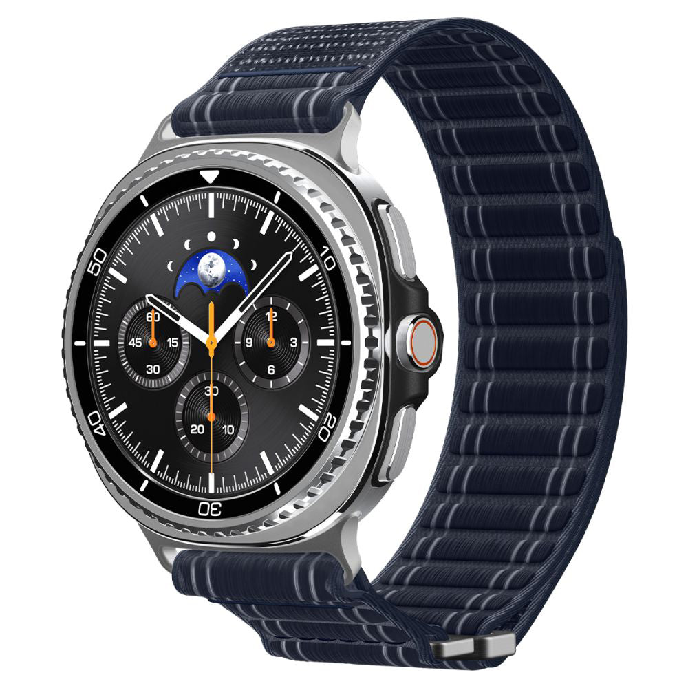 Каишка Spigen WBF0 за Samsung Galaxy Watch8 / Watch8 Classic Series, Тъмносиня