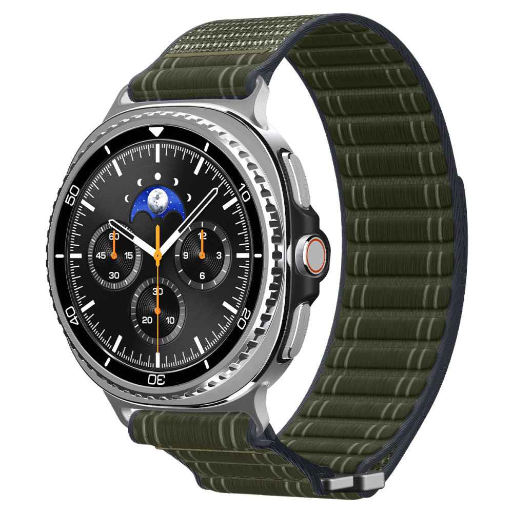 Каишка Spigen WBF0 за Samsung Galaxy Watch8 / Watch8 Classic Series, Зелена AMP10154