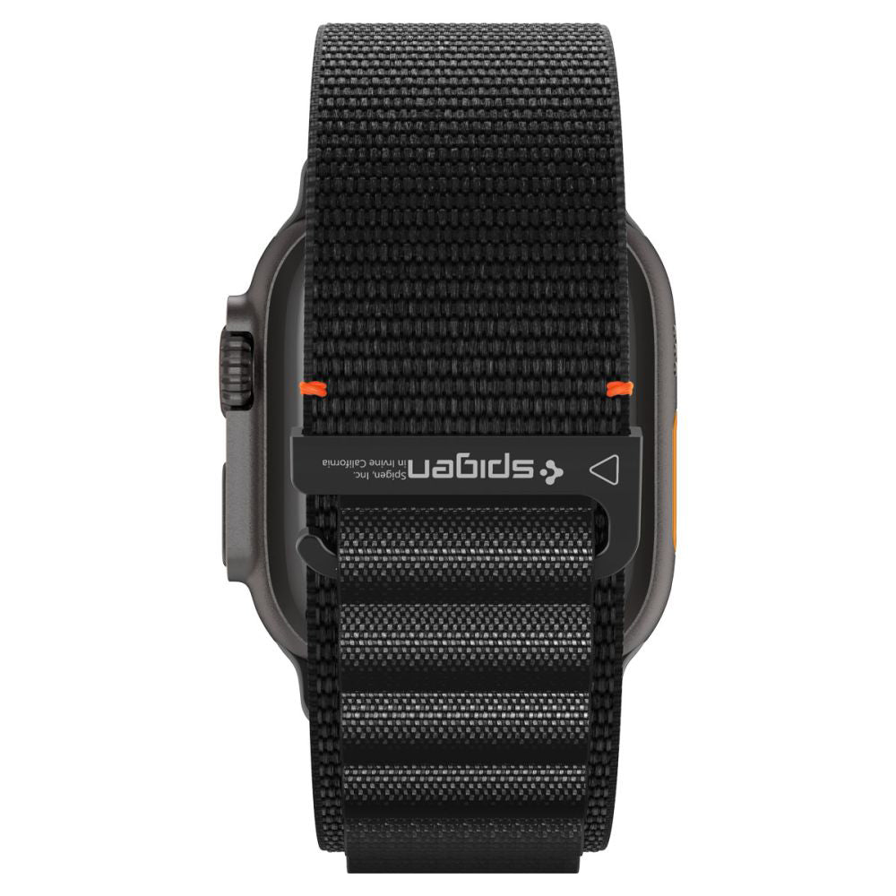 Каишка Spigen WBF1 за Apple Watch 49mm / 46mm / 45mm / 44mm Series, Черна AMP10144