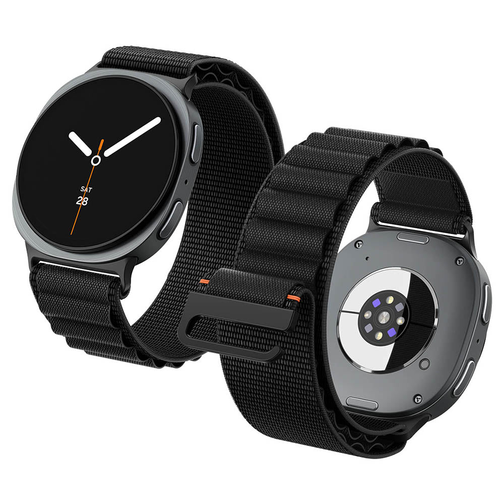 Каишка Spigen WBF1 за Samsung Galaxy Watch9 / Watch8 / Watch8 Classic Series, Черна AMP11607