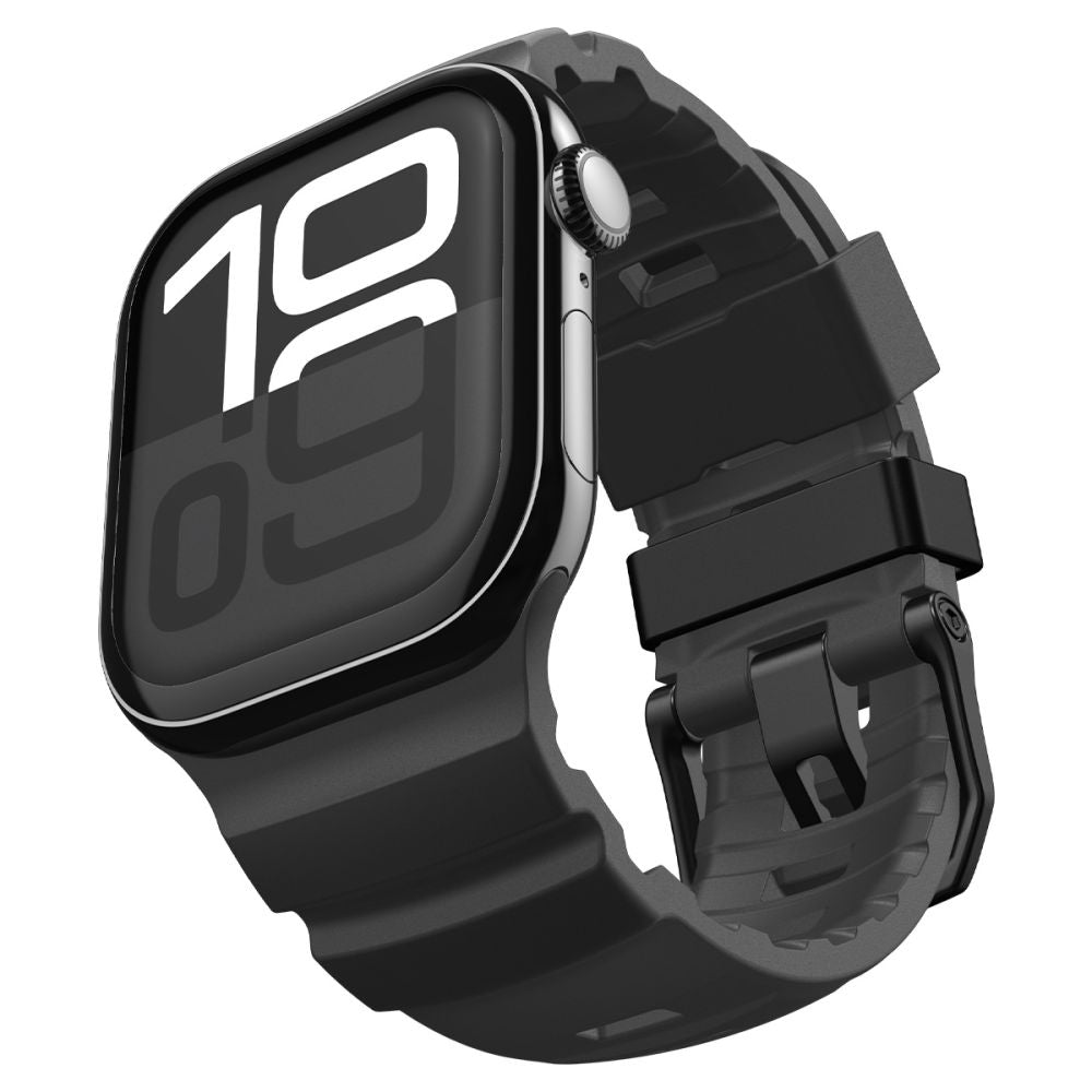 Каишка Spigen WBS2 за Apple Watch 49mm / 46mm / 45mm / 44mm Series, Черна AMP10508