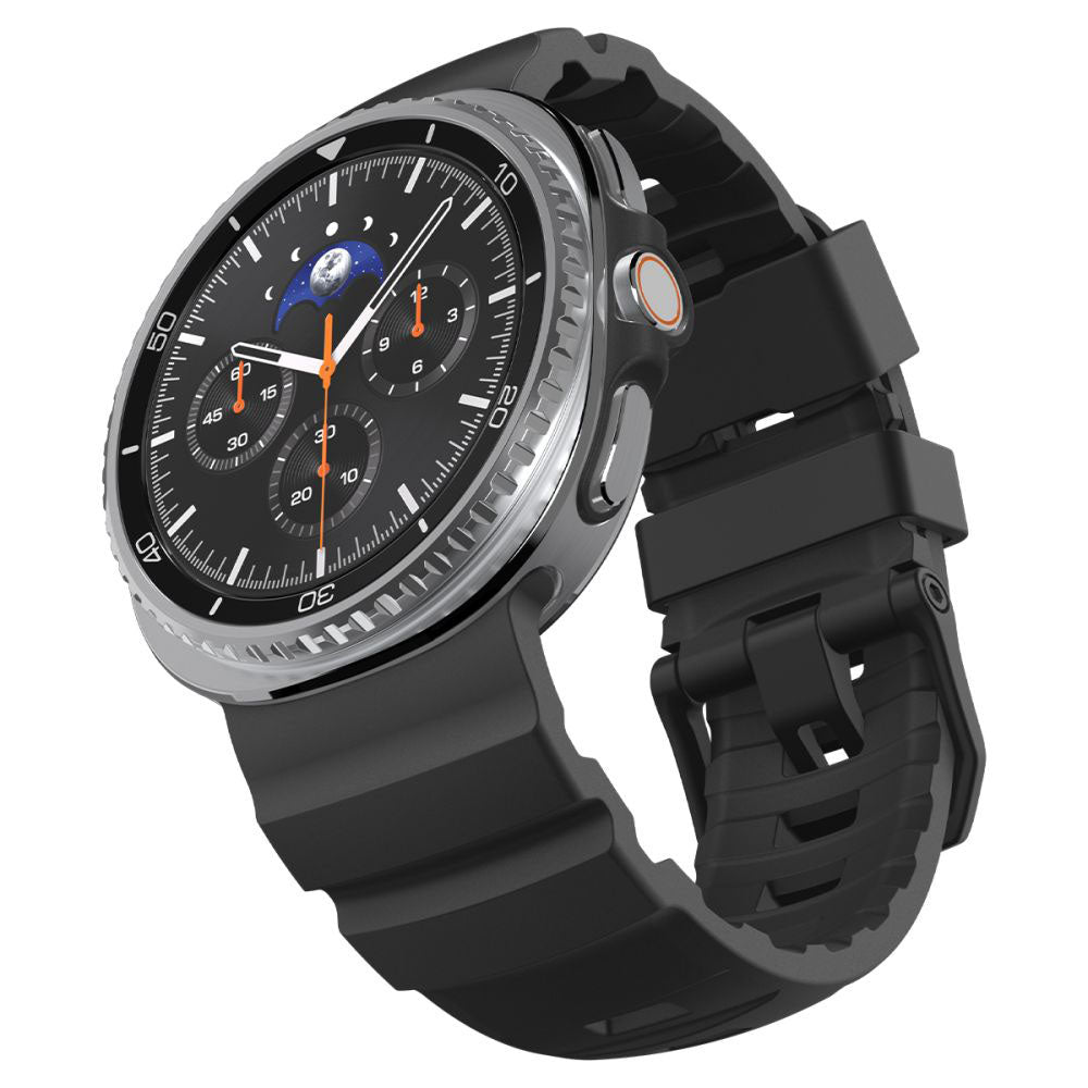 Каишка Spigen WBS2 за Samsung Galaxy Watch8 / Watch8 Classic Series, Черна AMP10151