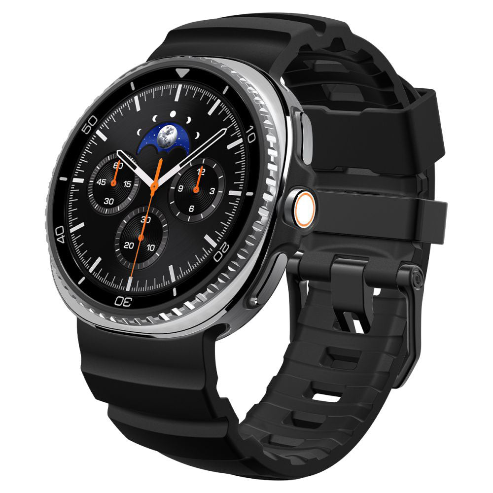 Каишка Spigen WBS2 за Samsung Galaxy Watch8 / Watch8 Classic Series, Черна AMP10151