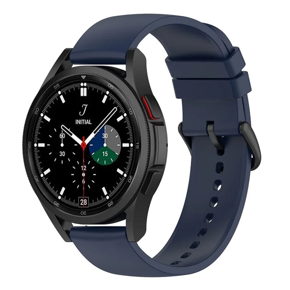 Каишка Techsuit W001 за Samsung Galaxy Watch / Huawei Watch Series, 20mm, Тъмносиня