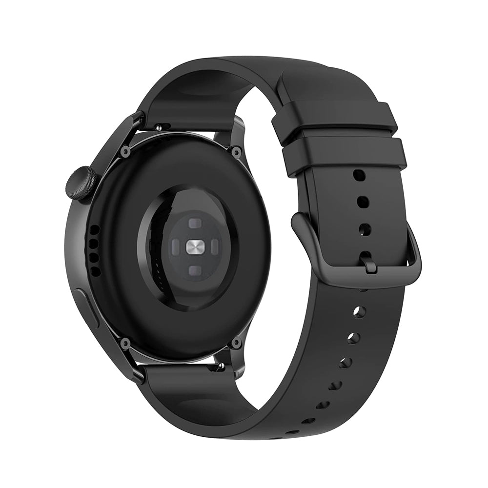 Каишка Techsuit W001 за Samsung Galaxy Watch / Huawei Watch Series, 20mm, Черна
