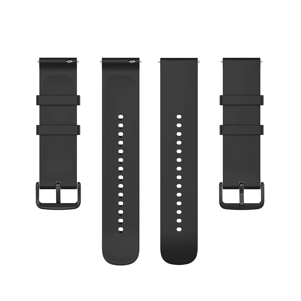 Каишка Techsuit W001 за Samsung Galaxy Watch / Huawei Watch Series, 20mm, Черна